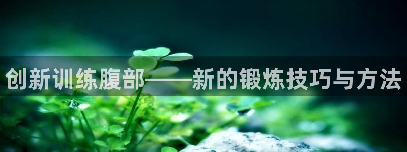 NG大舞台官网下载：创新训练腹部——新的锻炼技巧与方法