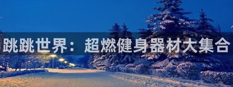 NG大舞台官方集团官网：跳跳世界：超燃健身器材大集合