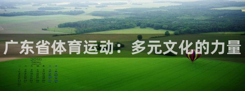 678体育知识：广东省体育运动：多元文化的力量